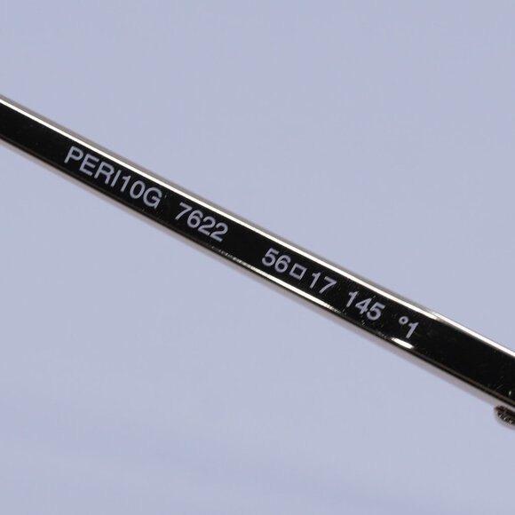 Palm Angels PERI10G QUARTZ 7622 Sunglasses Gold Geometric Frame, Orange Lenses - Picture 8 of 10